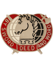 US Army Civil Affairs and Psychological Command Unit Crest