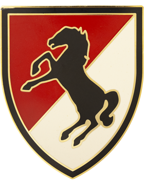 11th Armored Cavalry Combat Service Identification Badge US Army Standard Quality Authentic Military Issue