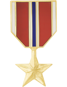 Authentic Bronze Star Medal Lapel Pin Made in USA to Military Specifications for Collectors