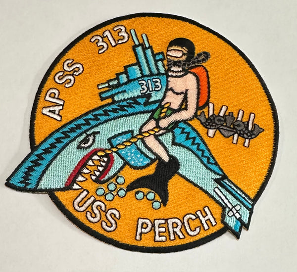 USS PERCH SS313 Navy Submarine Patch