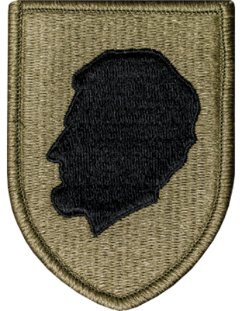 Illinois National Guard OCP Uniform Patch with fastener