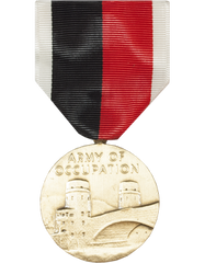 Army Occupation Full Size Medal
