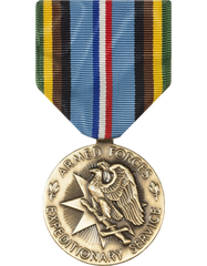 Armed Forces Expeditionary Full Size Medal