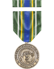 Korean Defense Service Full Size Medal
