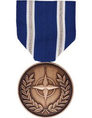 NATO ISAF (International Security Assistance Force) Medal by Saunders Military Insignia
