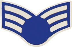 US Air Force Senior Airman metal chevron pre 1994