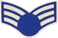 US Air Force Senior Airman metal chevron pre 1994