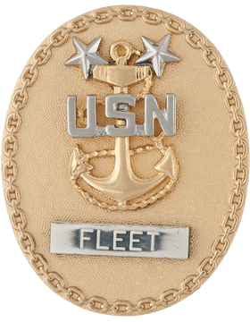 Advisor Enlisted E9 Fleet Navy Badge