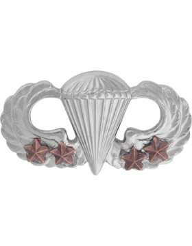 Army Basic Combat Parachute wing with 4 Jumps