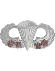 Army Basic Combat Parachute wing with 4 Jumps