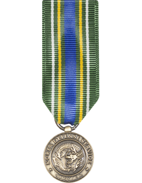 Korean Defense Service Miniature Medal
