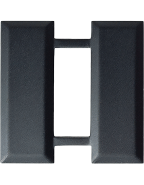 US Army Captain subdued metal rank insignia