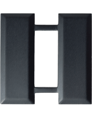 US Army Captain subdued metal rank insignia