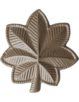 US Army Major black metal rank insignia by Saunders Military Insignia