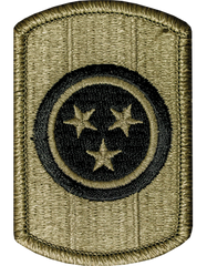 30th Armored Brigade Tennessee National Guard OCP Patch with Velcro