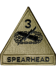 3rd Armored Division Army OCP Patch with Velcro