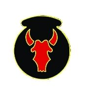 34th Infantry Division Metal hat Pin