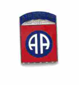 82nd Airborne Division Metal hat Pin by Saunders Military Insignia