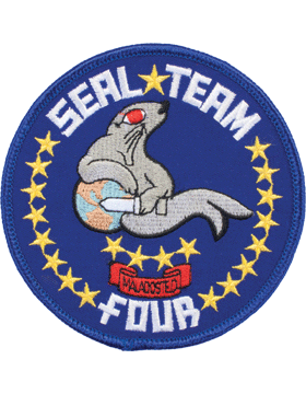 Navy Seal Team 4 Metal hat Pin by Saunders Military Insignia
