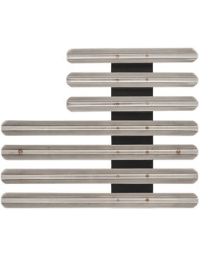Ribbon Mounting Bar - 19 ribbons - 1/8 GAP by Saunders Military Insignia