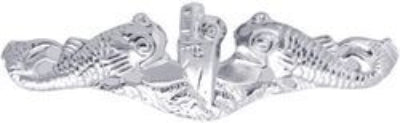 Submarine Enlisted USN Badge miniature size