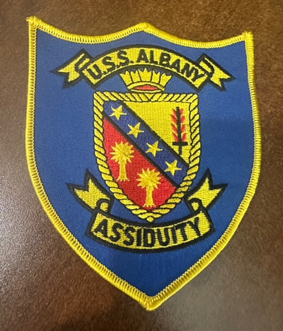 USS Albany SSN753 Navy Submarine Patch by Saunders Military Insignia
