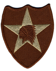 2nd Infantry Division  Desert Cloth Patch