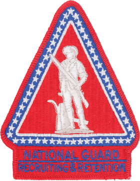 National Guard Recruiting & Retention Full Color Patch by Saunders Military Insignia