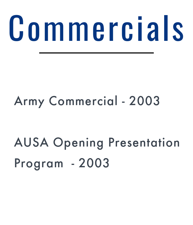 Commercials