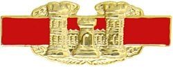 Combat Engineer Badge in Enamel Metal