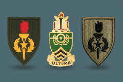 Sergeant Major Academy Insignia Bundle Collage