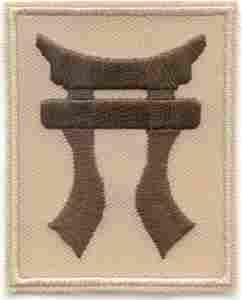101st Airborne 3rd Brigade Torrii Helmet Cover