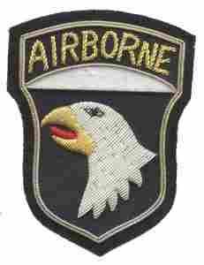 101st Airborne Division, Bullion Patch - Saunders Military Insignia