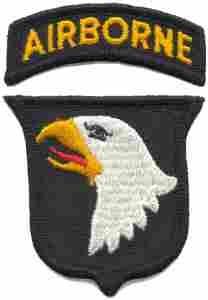 101st Airborne Division Patch - Saunders Military Insignia