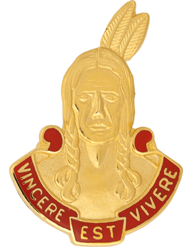 101st Field Artillery unit crest