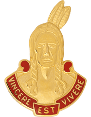 101st Field Artillery unit crest - Saunders Military Insignia