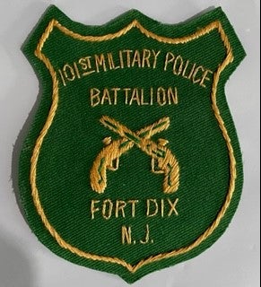101st Military Police Battalion Custom made Cloth Patch - Saunders Military Insignia