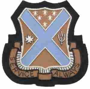103rd Quartermaster Regiment Custom made Cloth Patch