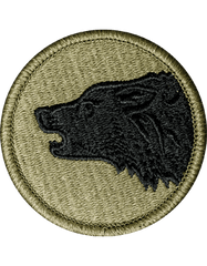 104th Infantry Division Army MULTICAM Patch with Velcro backing - Saunders Military Insignia