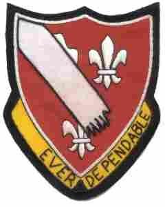 105th Engineer Battalion Custom made Cloth Patch