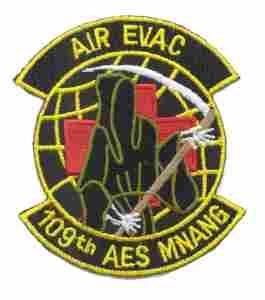 109th Aero Medical USAF Evacuation Patch Collectible