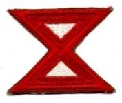 10th Army Corps Patch, WWII Style - Saunders Military Insignia