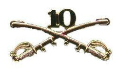 10th Cavalry Cap Device - Saunders Military Insignia