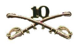 10th Cavalry Cap Device - Saunders Military Insignia