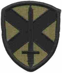 10th Personnel Command subdued Patch - Saunders Military Insignia