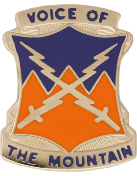 10th Signal Battalion Unit Crest - Saunders Military Insignia