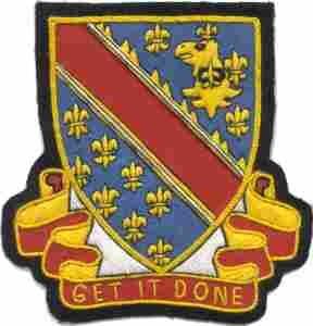 110th Engineer Battalion Custom made Cloth Patch