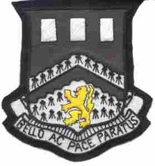 112th Engineer Battalion Custom made Cloth Patch - Saunders Military Insignia