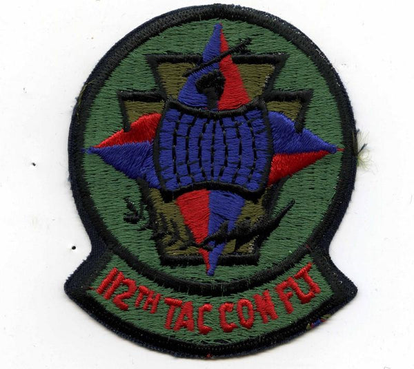 112th Tactical Control Fighter Subdued Patch Embroidered