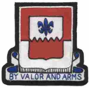 114th Engineer Battalion Custom made Cloth Patch - Saunders Military Insignia